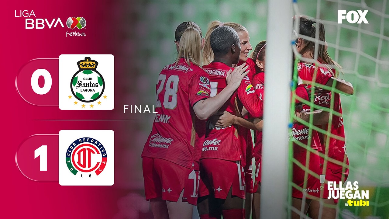 SANTOS 0-1 TOLUCA | RESUMEN Y GOLES | LIGA MX FEMENIL | CLAUSURA 2026 | JORNADA 10
