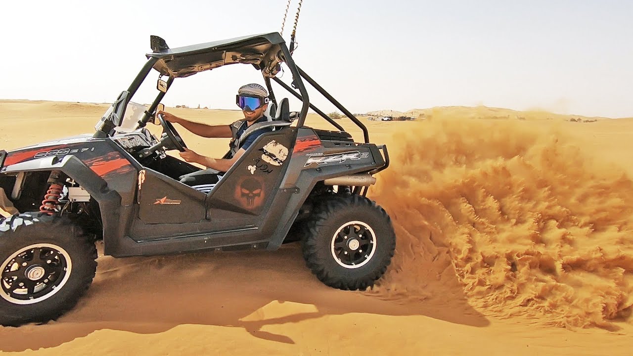 RZR800s تخميس وتقطيع في صحراء الإمارات, بولاريس