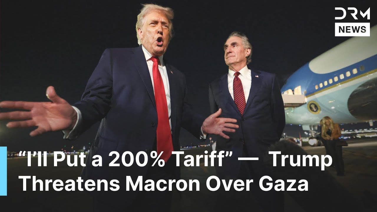 Срочные новости: Трамп угрожает ввести 200-процентные пошлины на Францию, а Макрон отклоняет пред...