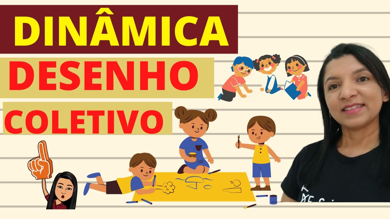 Dinâmica Desenho Coletivo [DICA EXTRA] Professor em Sala