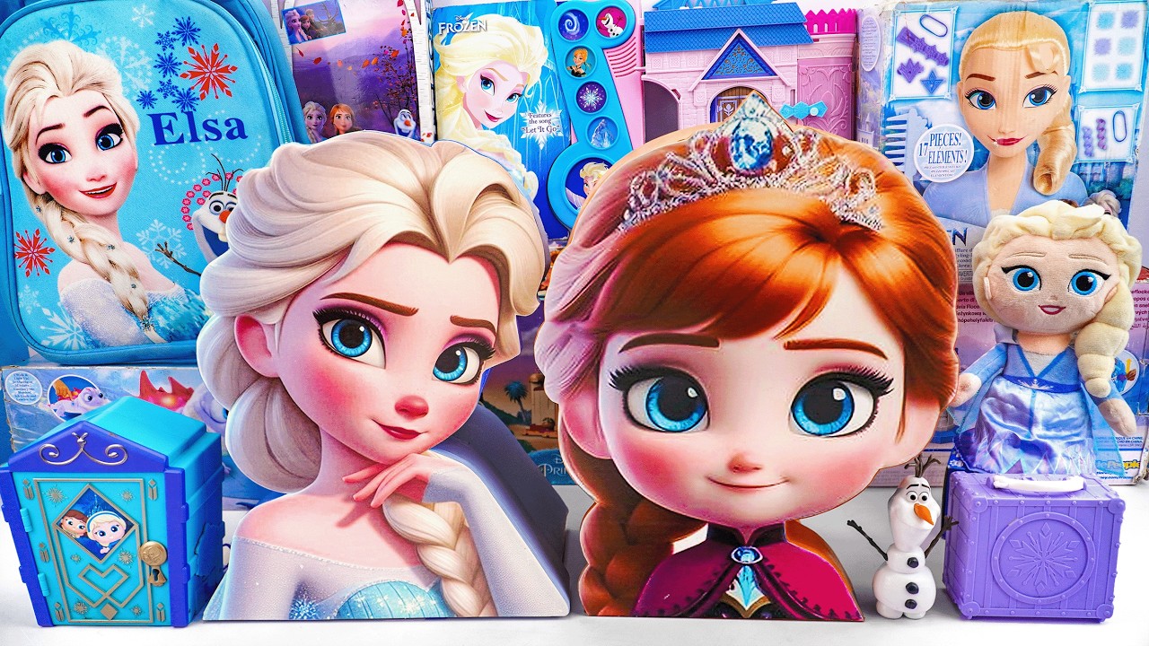 Coolest Disney Frozen Toys Unboxing Series | Elsa & Anna Surprise Box Toy| Anna Stackable Castle Toy