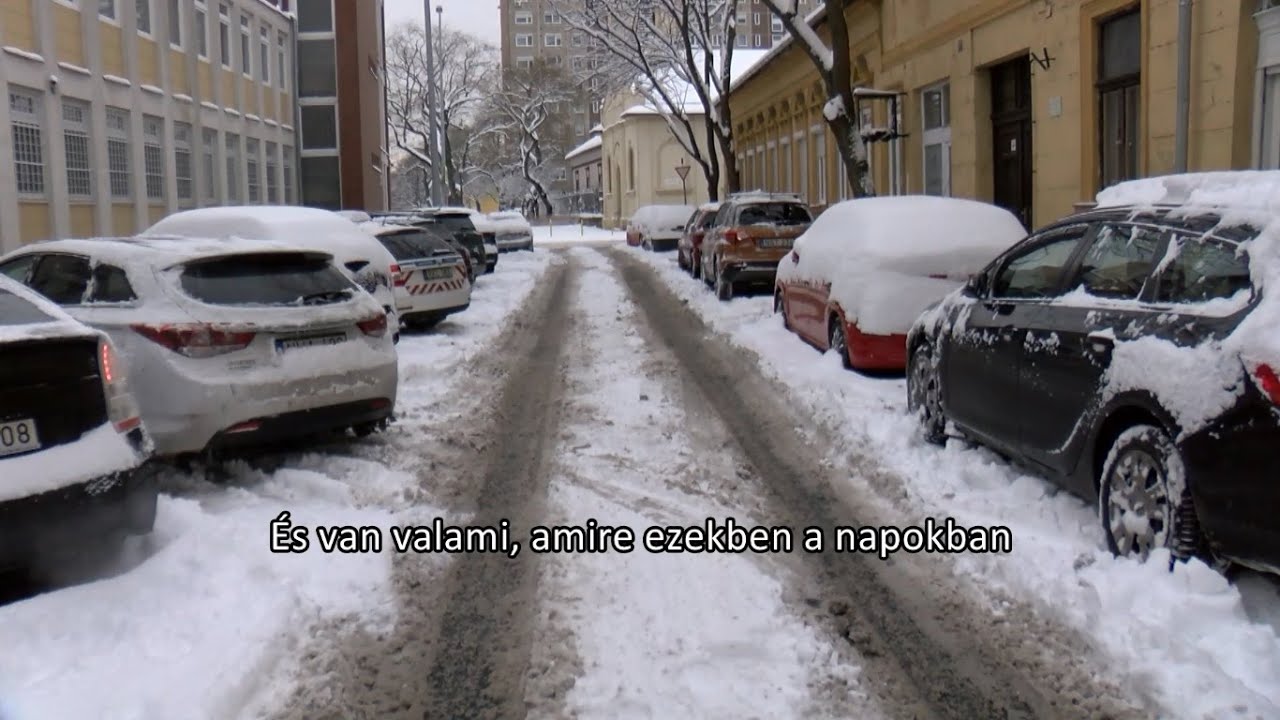 Még a rutinos sofőrnek is kihívás lehet a mostani időjárás