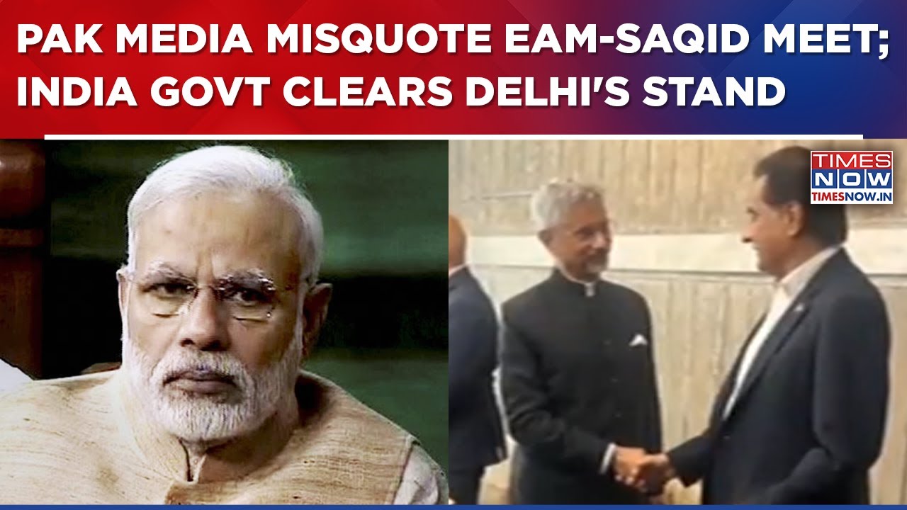 Indian Govt Clears Stand Against Islamabad Post Pahalgam Attack As Pak Media Misquote EAM-Saqid Meet