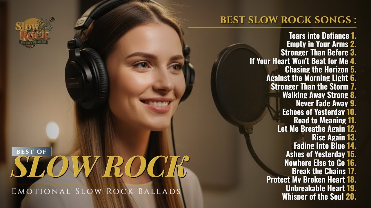 Emotional Slow Rock Ballads 🎸 Soft Pop Rock Mix | Inspired by Avril Lavigne, Evanescence, Pink