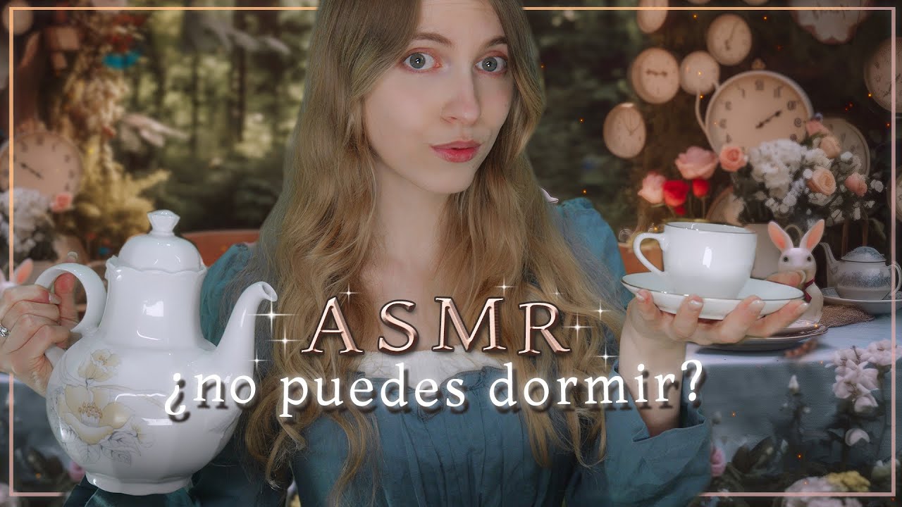 АСМР в СТРАНЕ ЧУДЕС 💙🐇 Алиса помогает заснуть ☕✨
