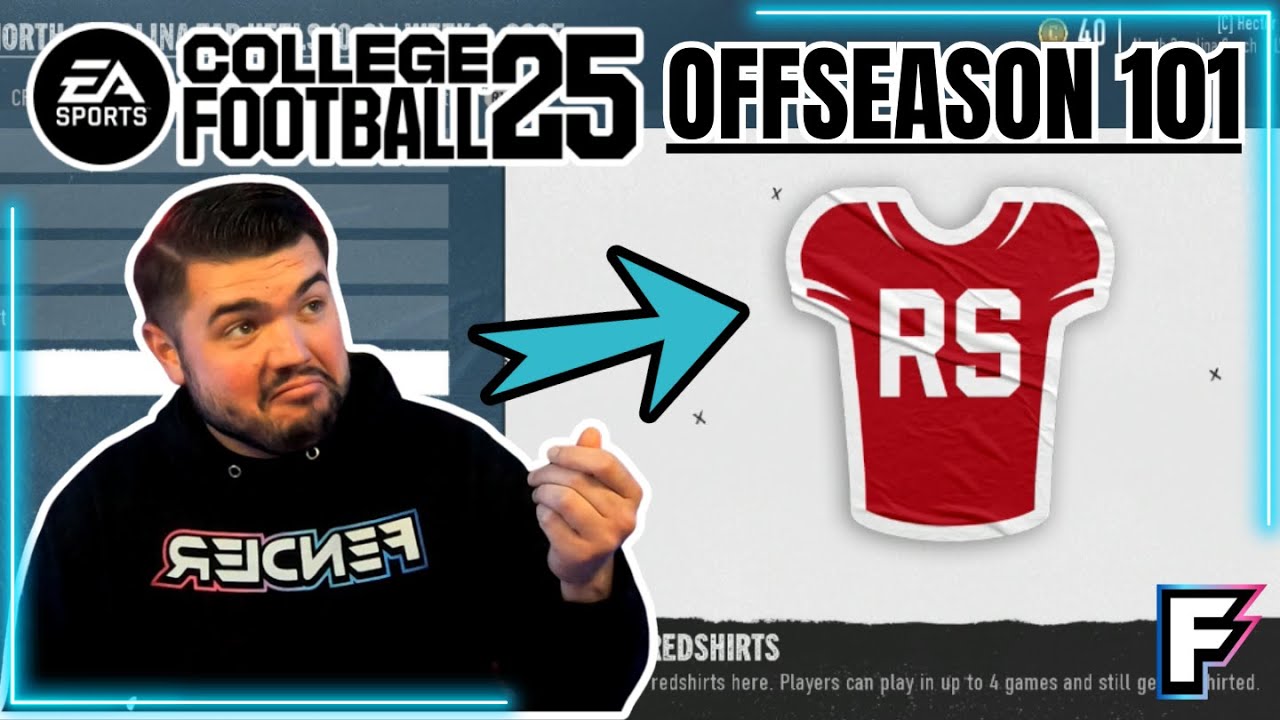 OFFSEASON TIPS AND TRICKS IN COLLEGE FOOTBALL 25