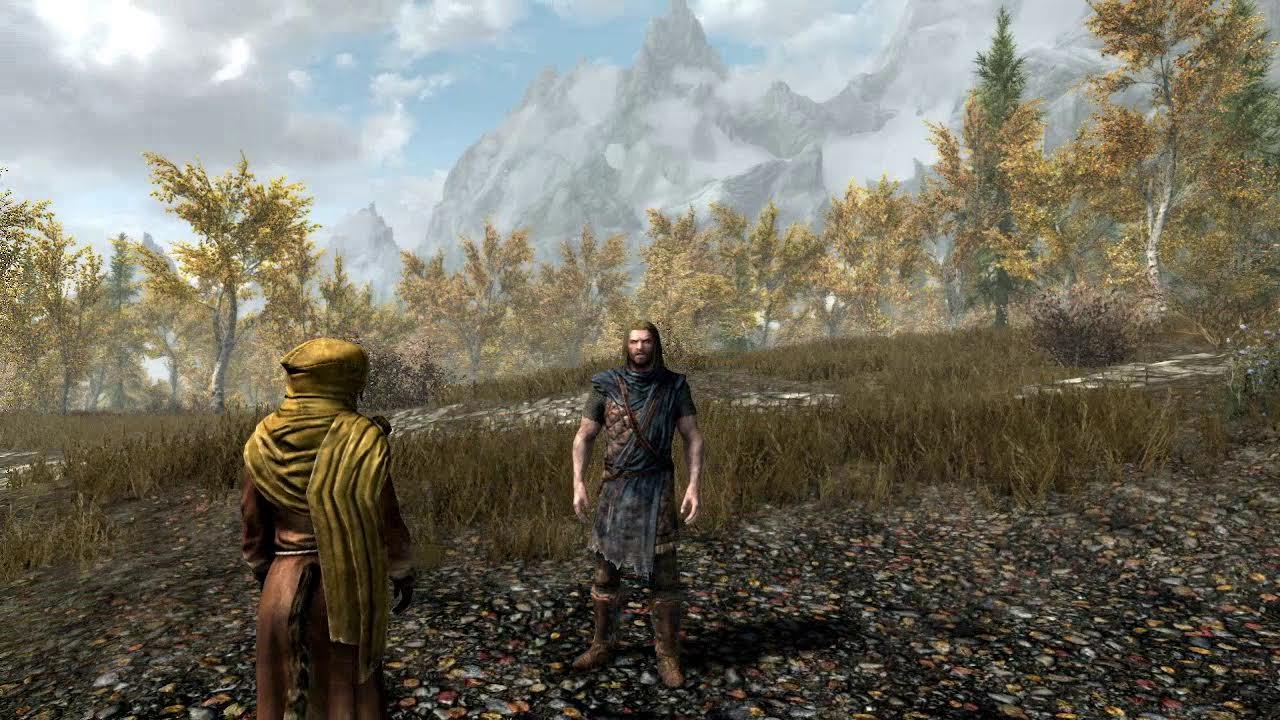 ASMR Skyrim | Following M'aiq the Liar