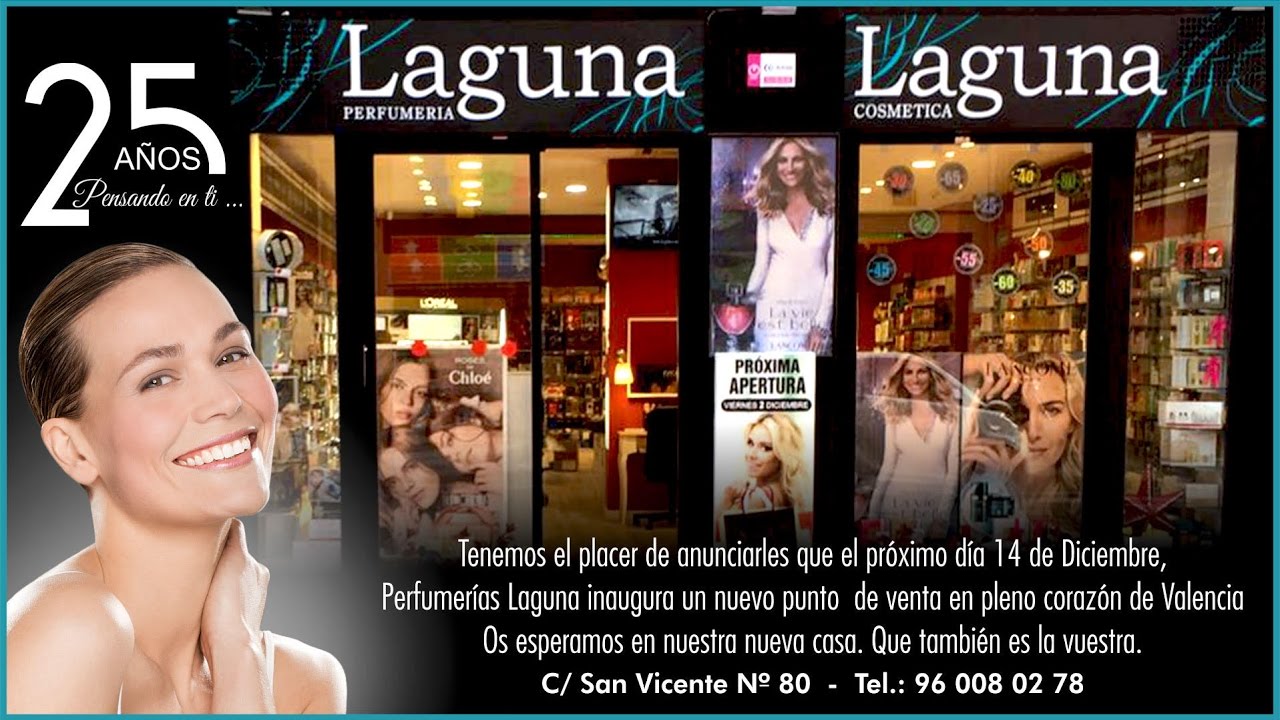 Perfumerias Laguna San Vicente Valencia