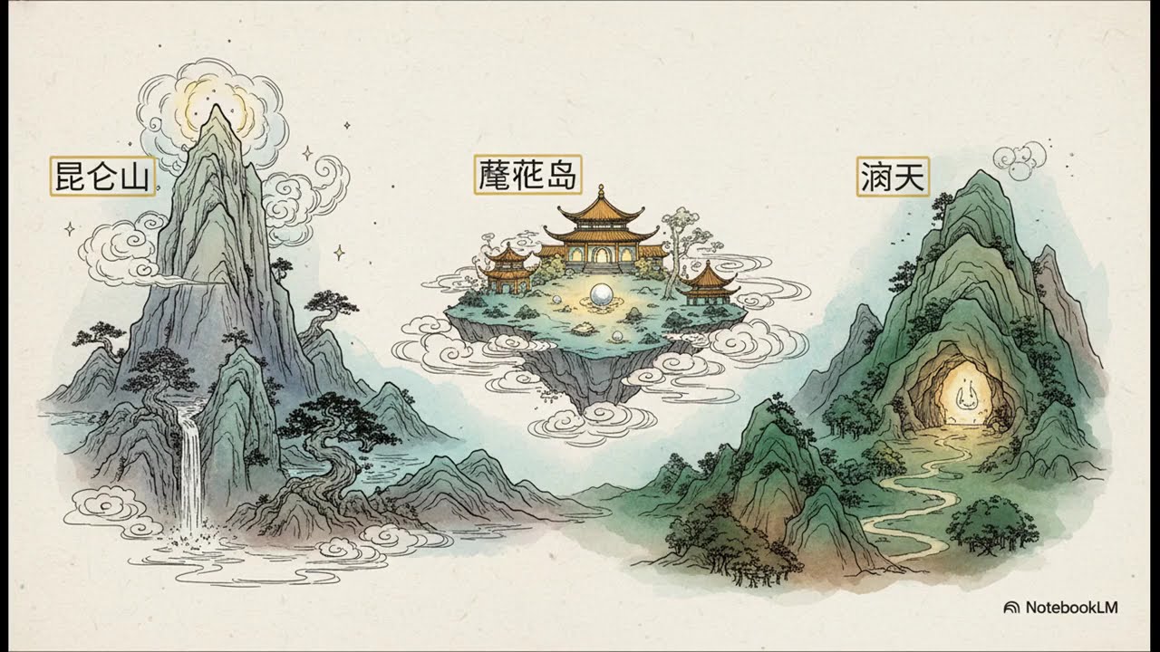 道教仙境之旅：仙境與遊歷 | 神仙世界的想像