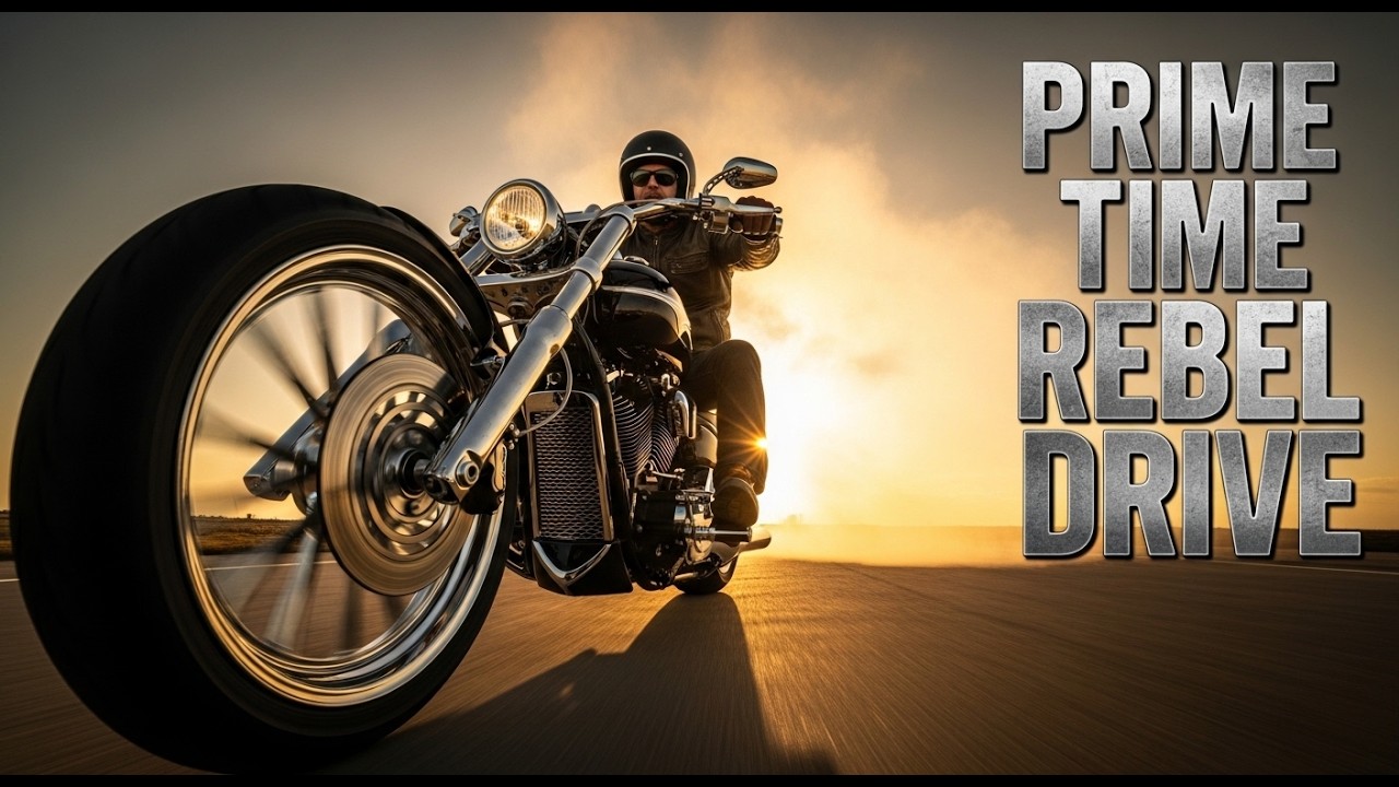 Prime Time Rebel Drive #PrimeTimeRock #RebelDrive #GoldenHourAnthem #ExecutiveEnergy
