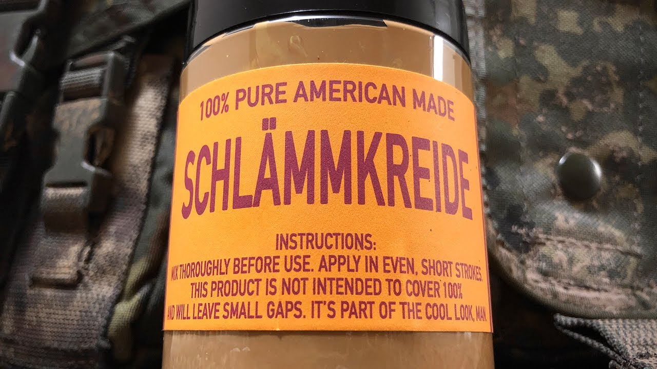 The BEST gun paint ever? - Overview of German Schlammkreide