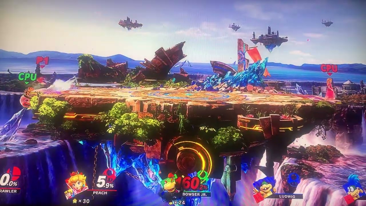 Super Smash Bros Ultimate, T.20 I’MG & Peach, Battlefield 6/7