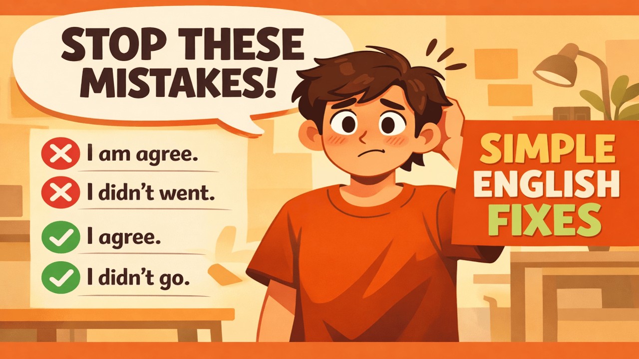 Stop Saying These Common English Mistakes (MOST Learners Do This!)