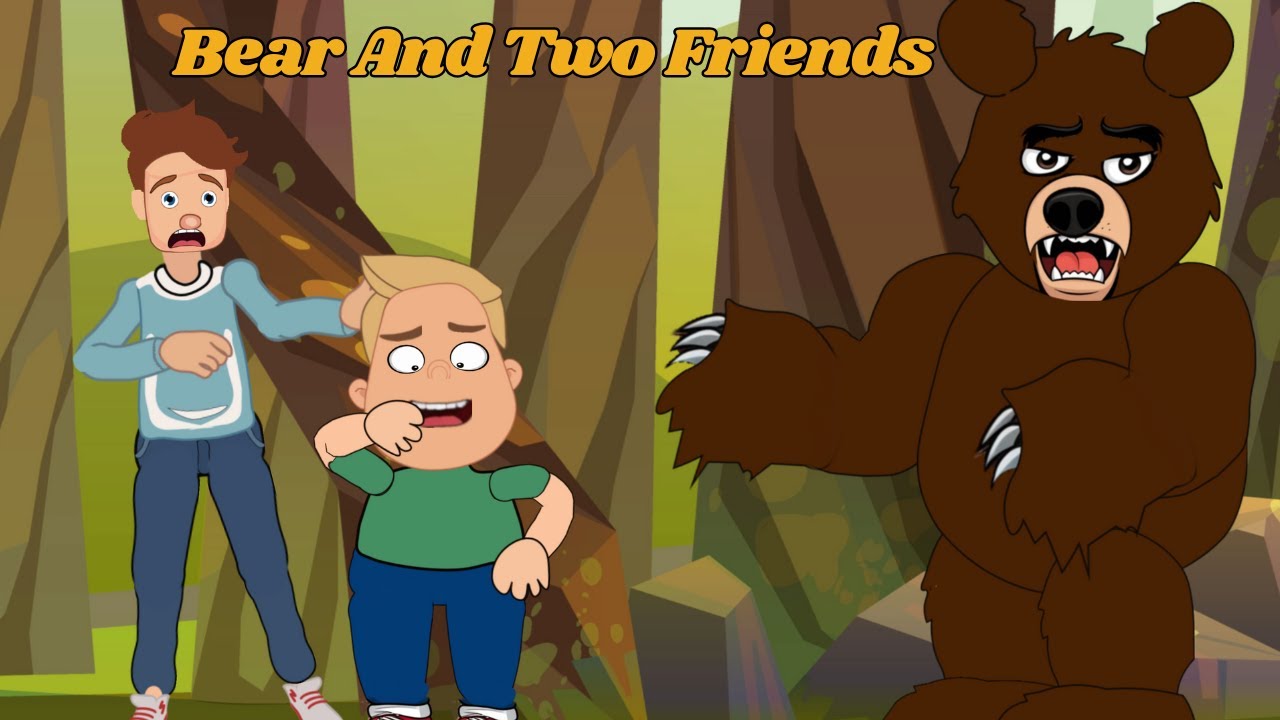 Bear And Two Friends| Bedtime Stories for Kids in English | Fairy Tales