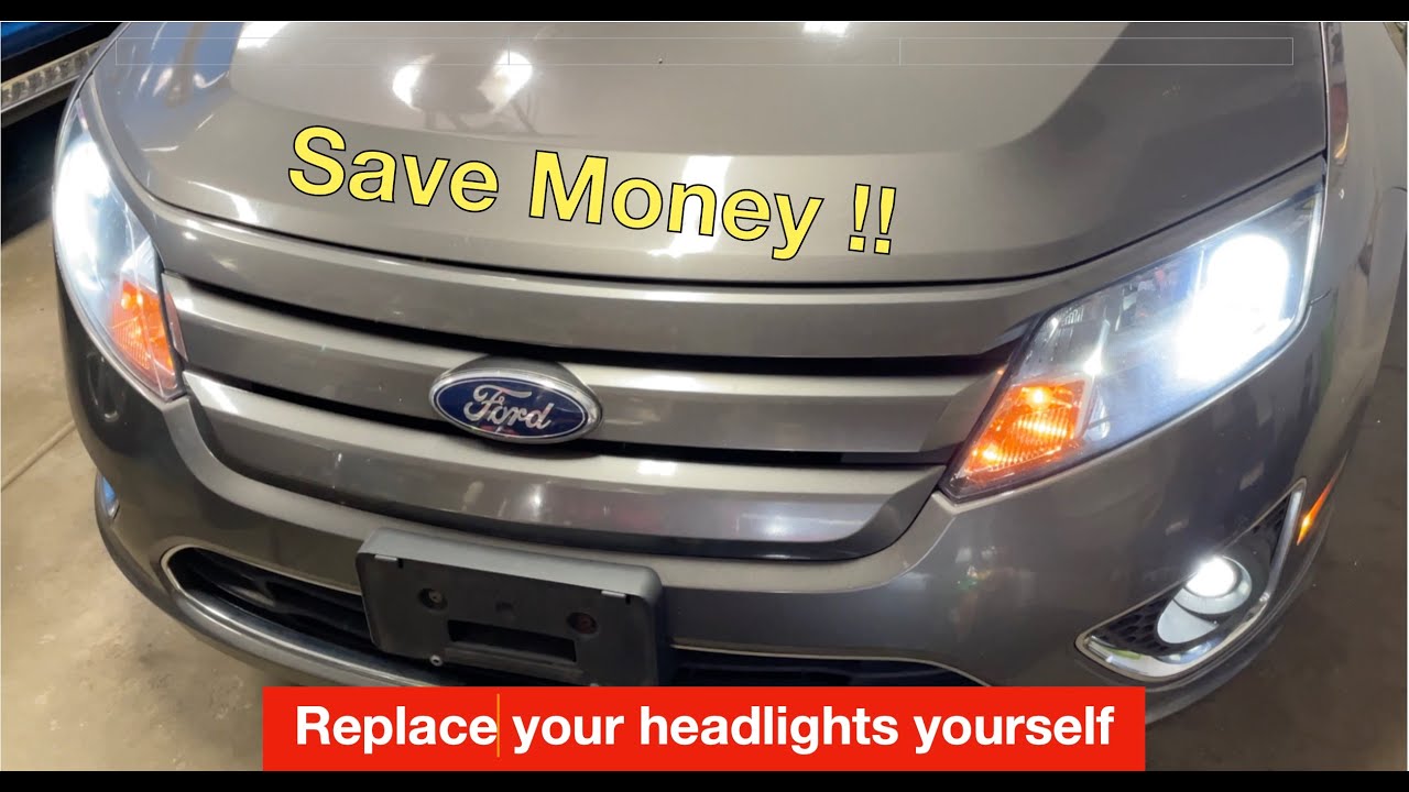 2010-2012 Ford Fusion Headlight Replacement #video  #viralvideo