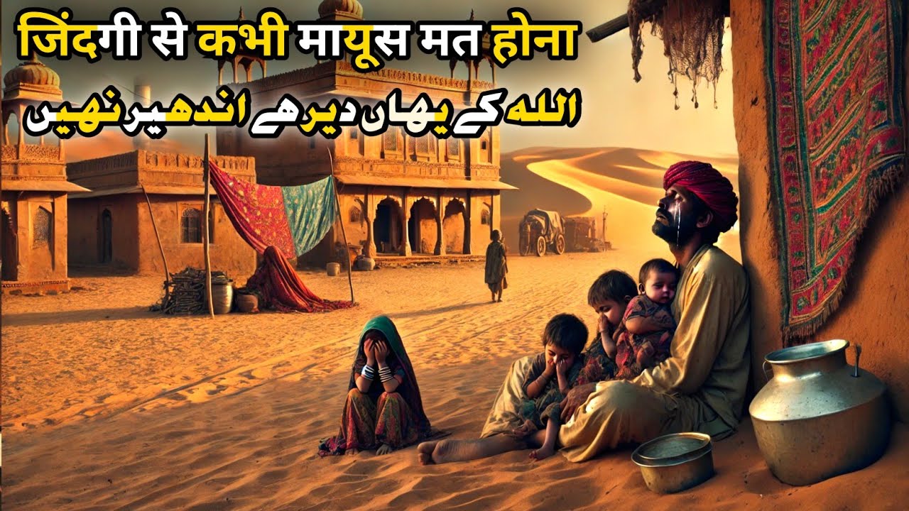 Allah ke Yahan Der Hai Andher Nahi || Allah Sabki Sunta Hai || Islamic Moral Story ||