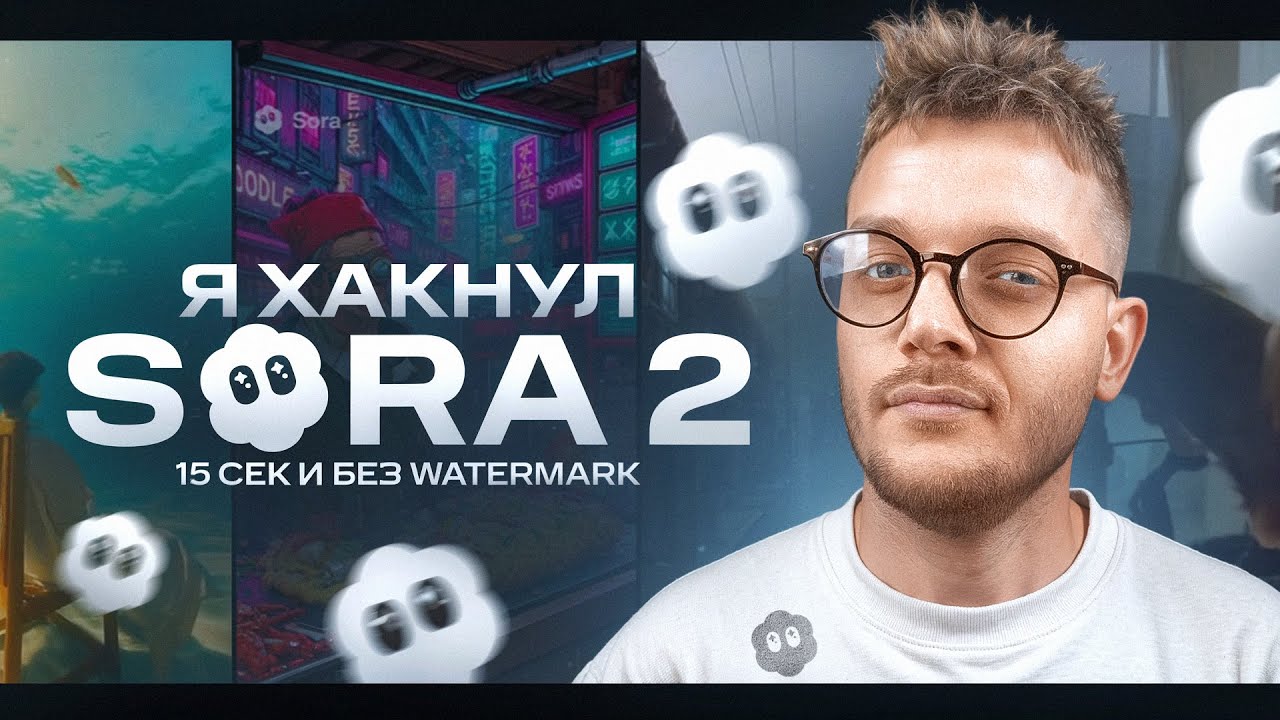 ЛАЙФХАК в SORA 2 – КАК делать ВИРУСНЫЕ 15 СЕК ВИДЕО? ЛУЧШАЯ нейросеть для генерации ВИДЕО