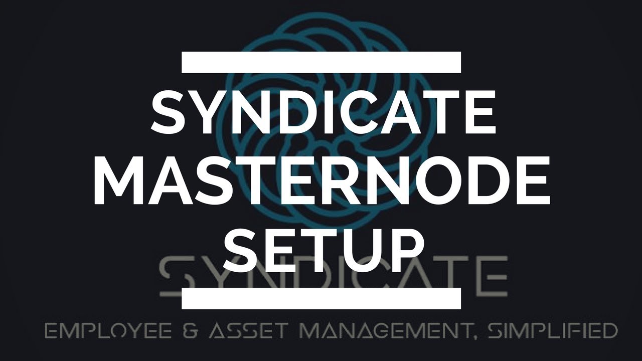 Setting Up a Syndicate Masternode (SYNX)