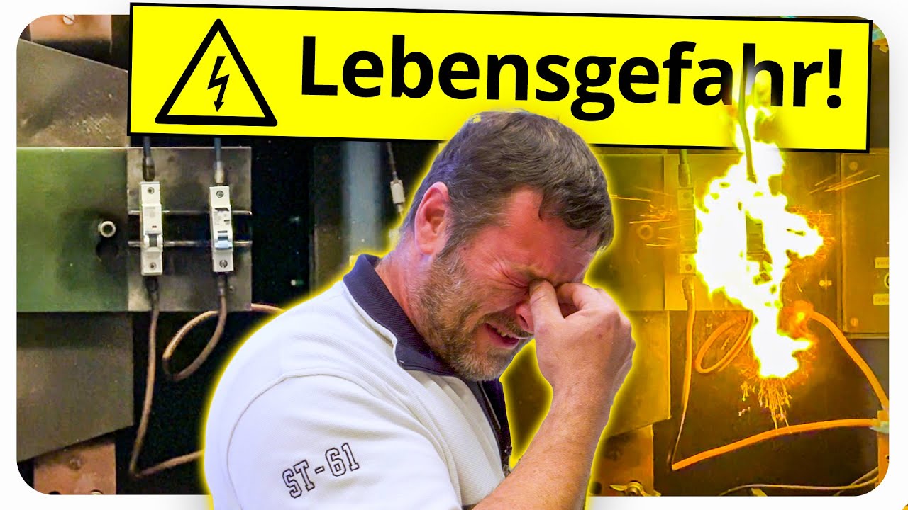 Gefahr im Sicherungskasten !?😲Schutzschaltgeräte im Härtetest 😱LS-Schalter & NH-Sicherung Experiment