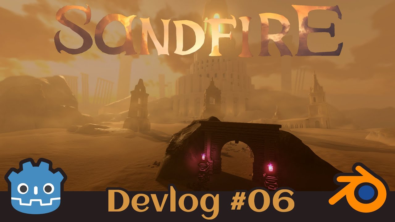 Starting Area of my Indiegame | Sandfire Devlog #6