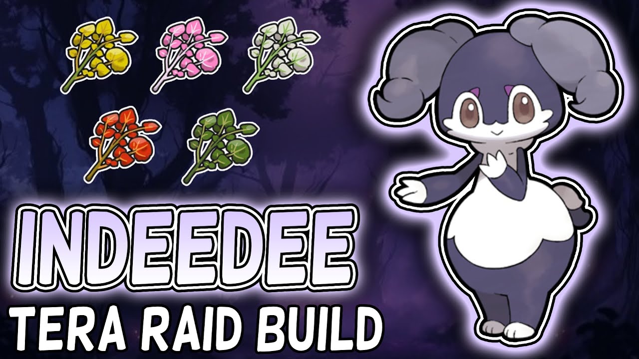 BEST Indeedee Build For Raids In Pokemon Scarlet And Violet