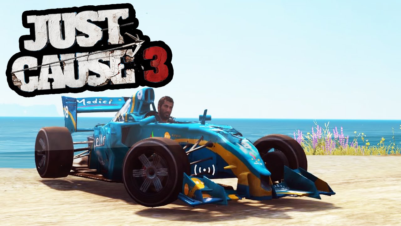 HOW TO GET THE F1 CAR AND KEEP IT FOREVER IN JUST CAUSE 3! | SuperRebel