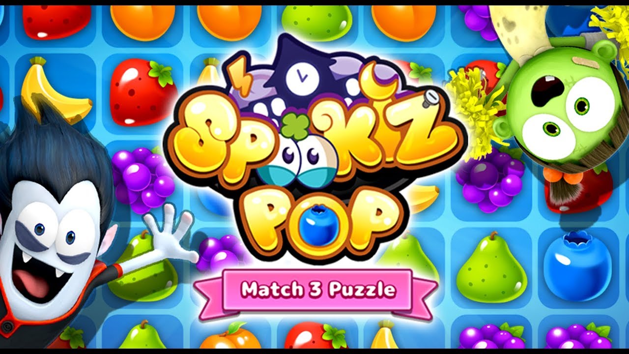 SPOOKIZ POP | Match 3 Puzzle Game | Official Gameplay Trailer | Best Apps for Kids