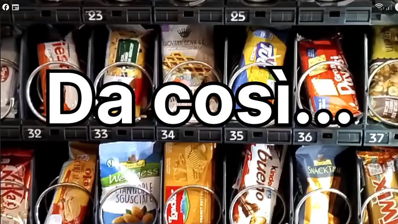 Riempimento Completo Distributore Snack #1