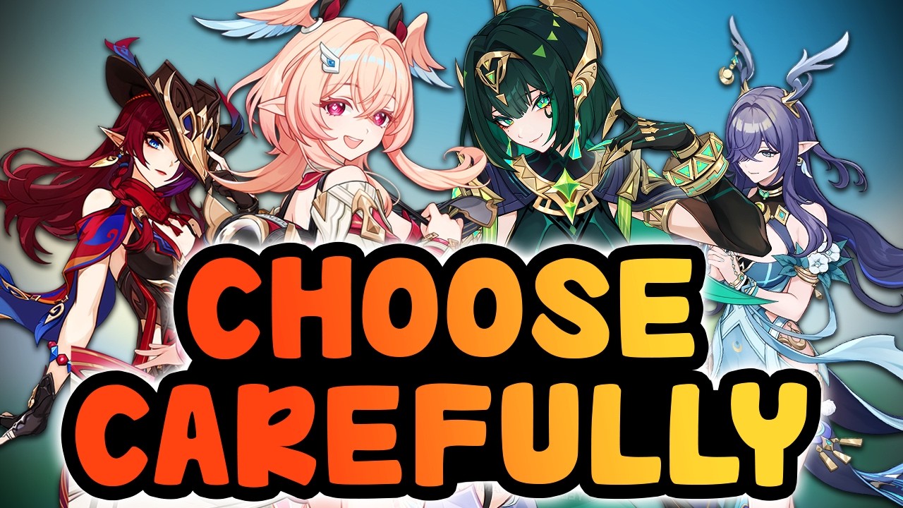 Linnea VS Nefer VS Lauma VS Chasca ? Who Should You Pick ? | Genshin Impact 6.5