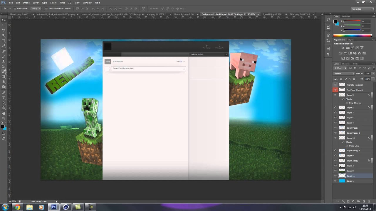 Reirtig56 - Background design timelapse