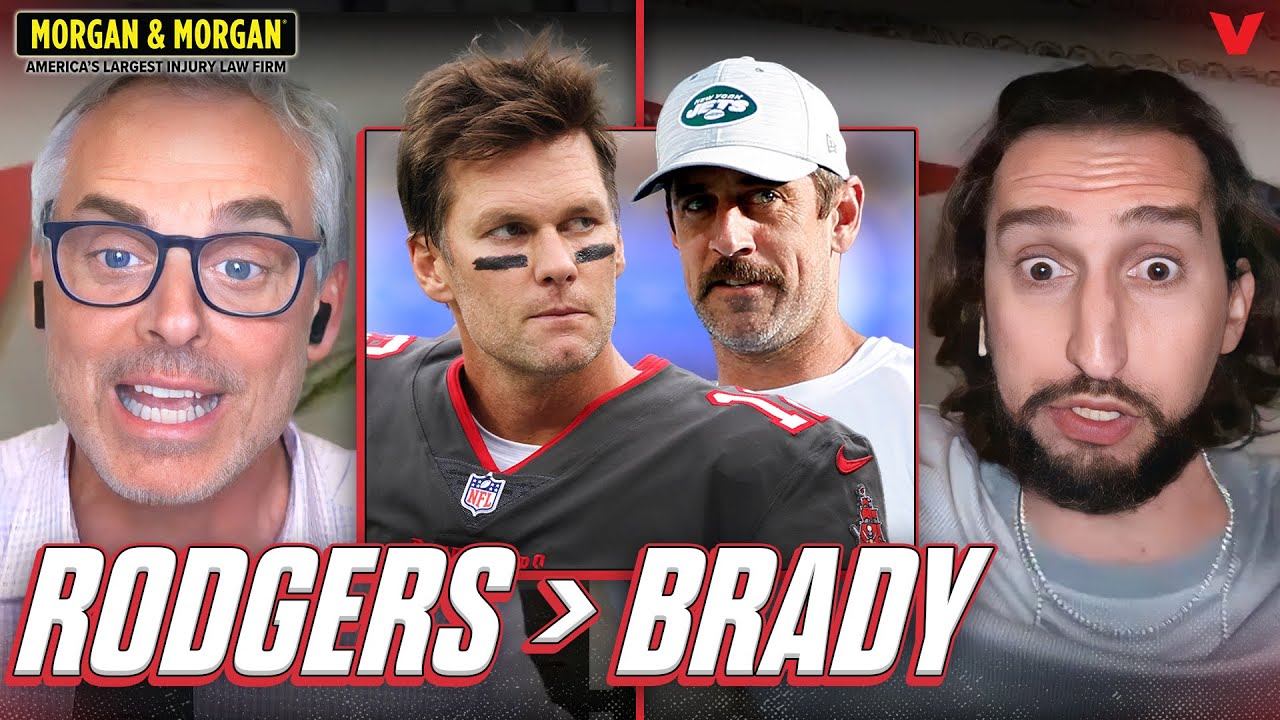 Why Aaron Rodgers is more popular than Tom Brady to NFL QBs | Colin Cowherd + Nick Wright