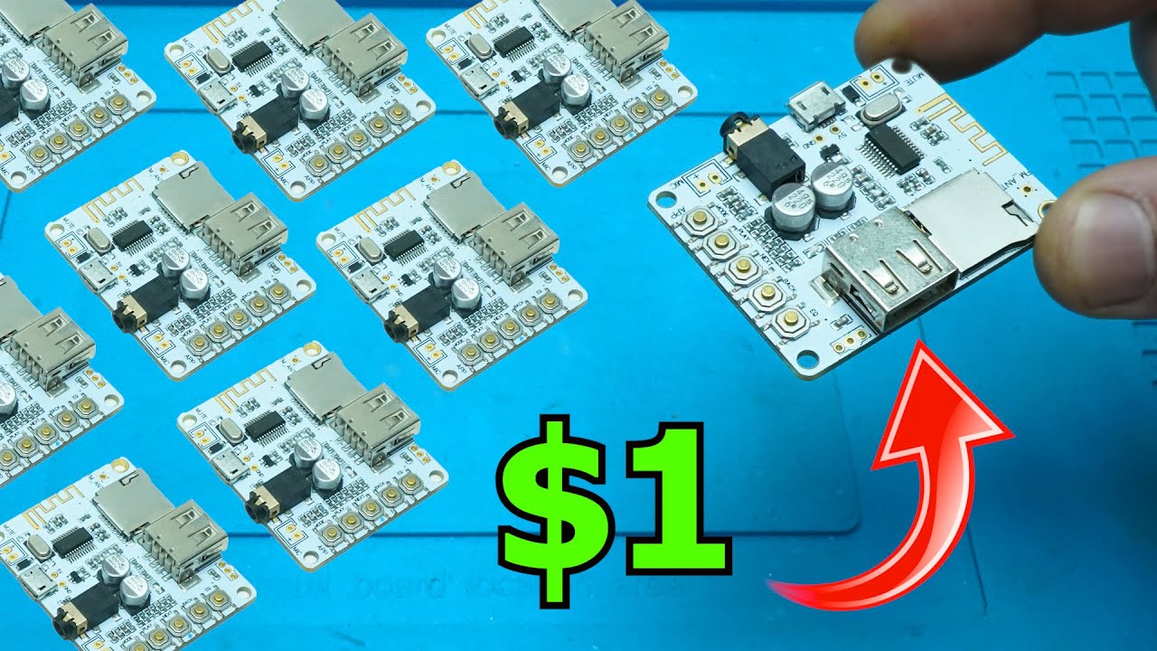 This $1 Aliexpress Bluetooth Audio mp3 Module is AMAZING?