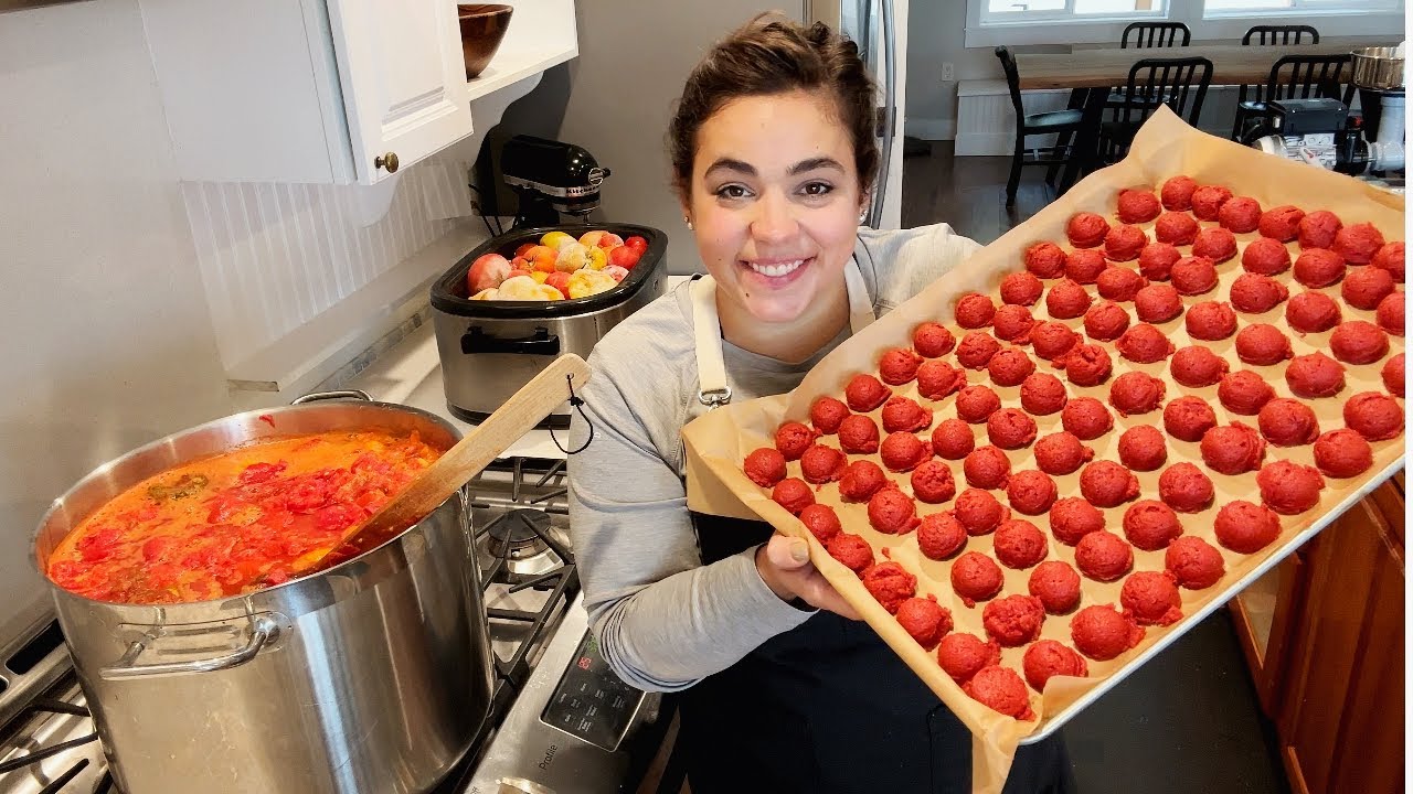 Processing 200 Pounds of Tomatoes!