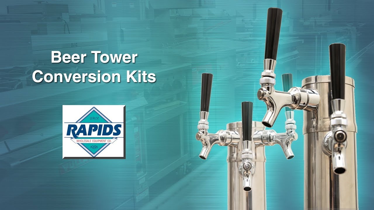 How to Adapt a Kegerator Tap Tower for More Beers