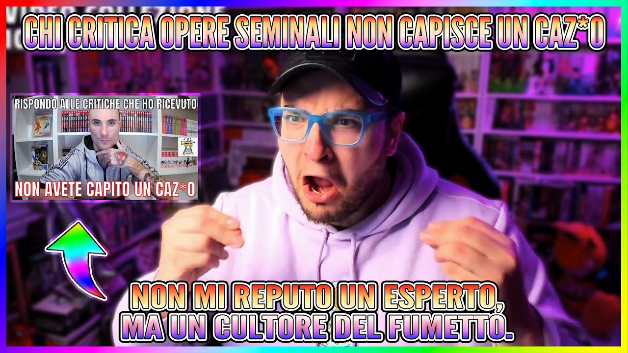 REACTION CHI CRITICA OPERE NON CAPISCE UN CAZ*O, NON MI REPUTO UN ESPERTO, MA UN CULTORE DEL FUMETTO