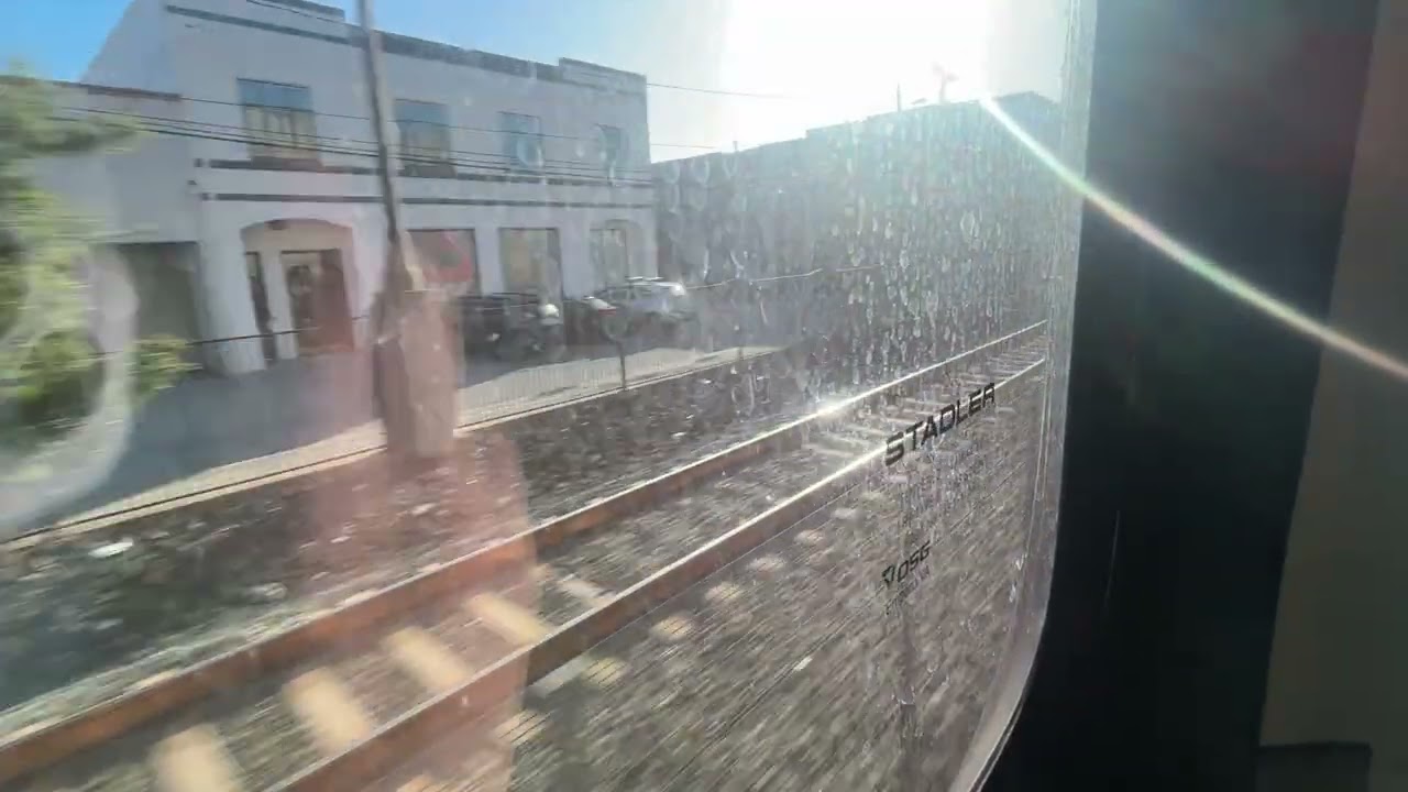 Riding on Southbound Limited Stop @caltrain #412 from South San Francisco to Menlo Park.