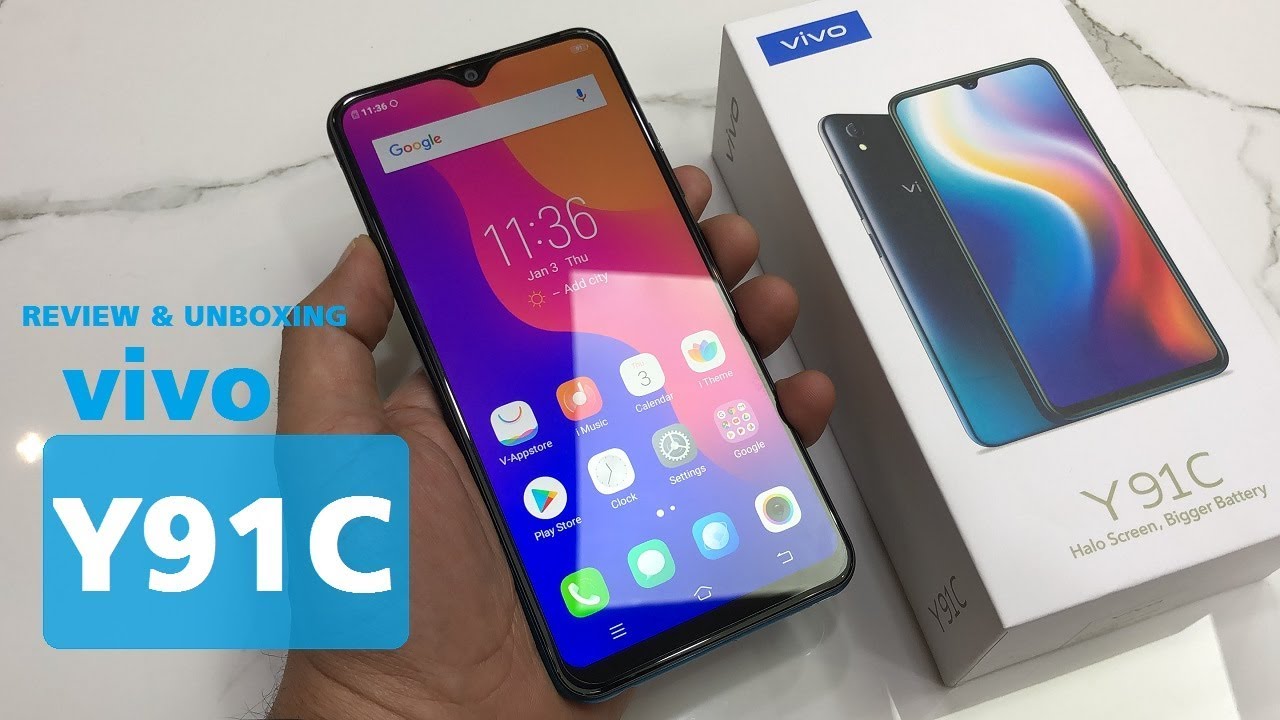 vivo y91c review and unboxing