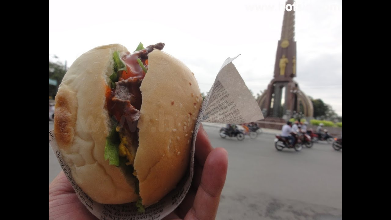 hamburger ca mau style(แฮมเบอร์เกอร์ก่าเมา)