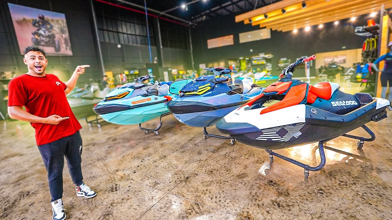 VOU COMPRAR UM JETSKI NOVO PARA MIM