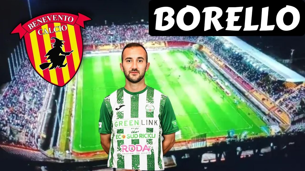 GIUSEPPE BORELLO È UN NUOVO CALCIATORE DEL BENEVENTO CALCIO 🟡🔴