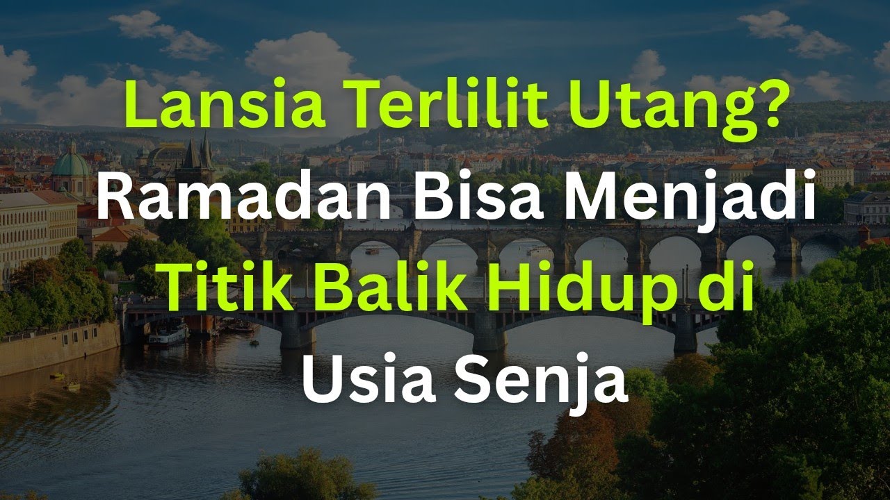 Merasa Gagal di Usia Tua? Ramadan Adalah Harapan Baru bagi Lansia yang Terlilit Utang