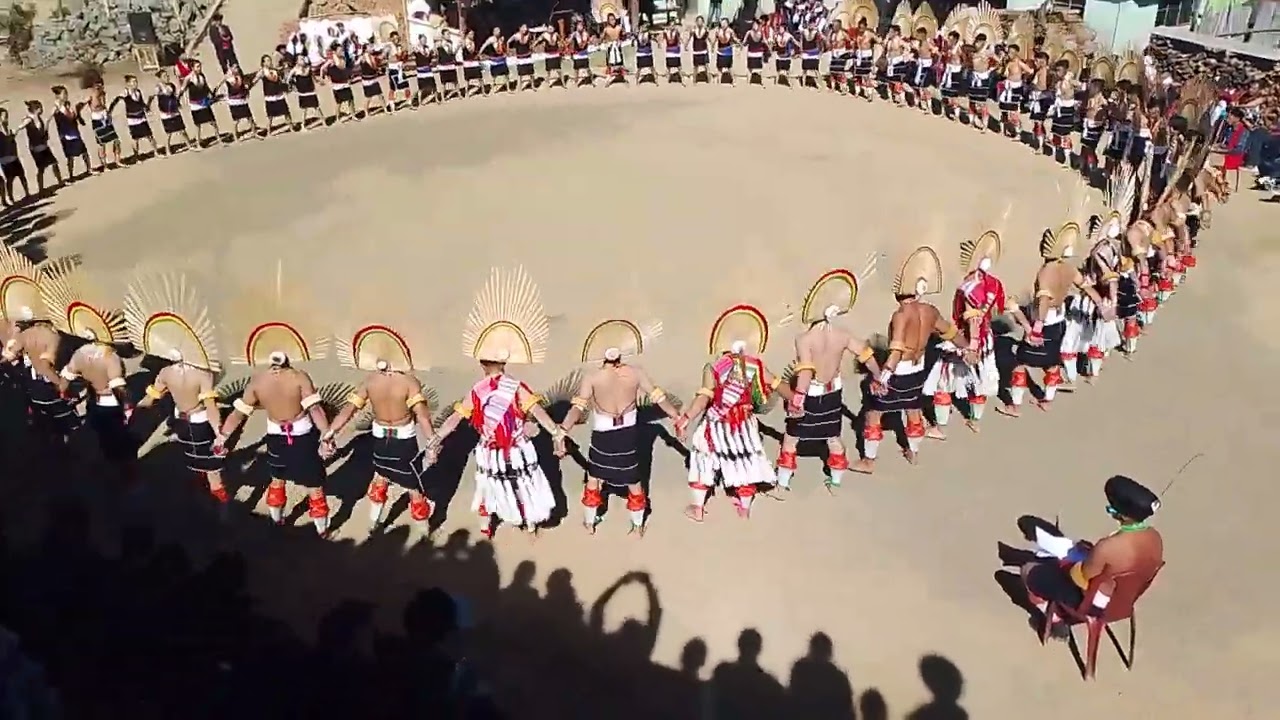 Thetsumi Youth Day Cultural dance (Tro Phe kechu) by Tena-o khel