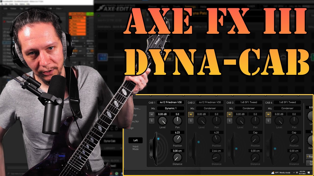 Dyna Cabs in the Axe FX III FW 22 | Demo and Review