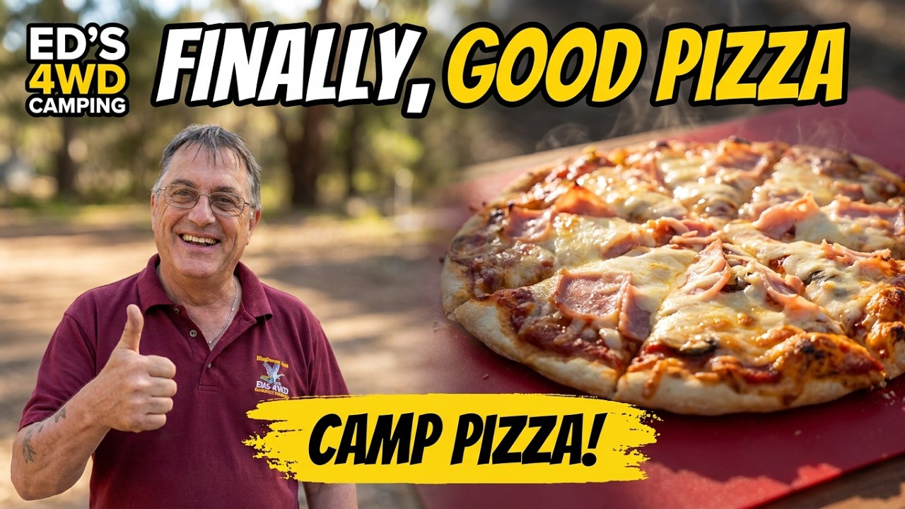 Pizza Night with The New Drifta Stockton Pizza Oven -  Camping Cooking Pizza The easy Way