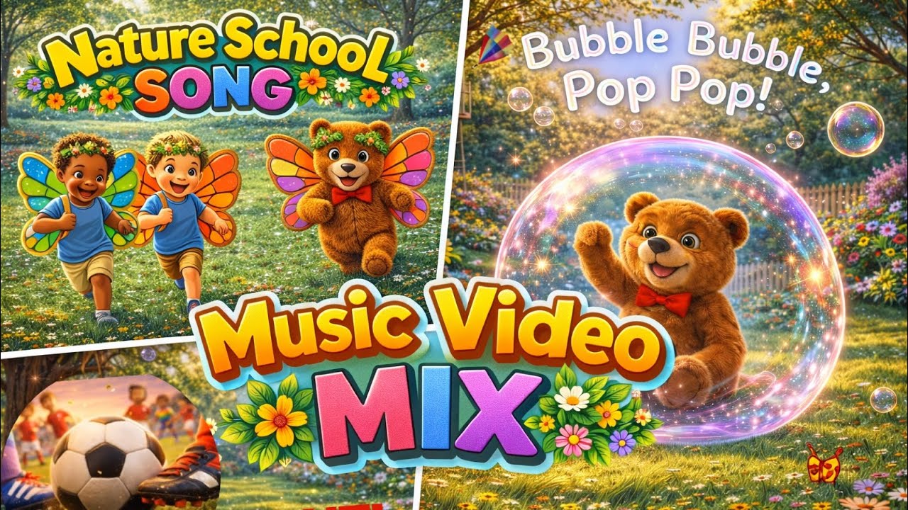 Beary Music Video Mix! | Kids Music |