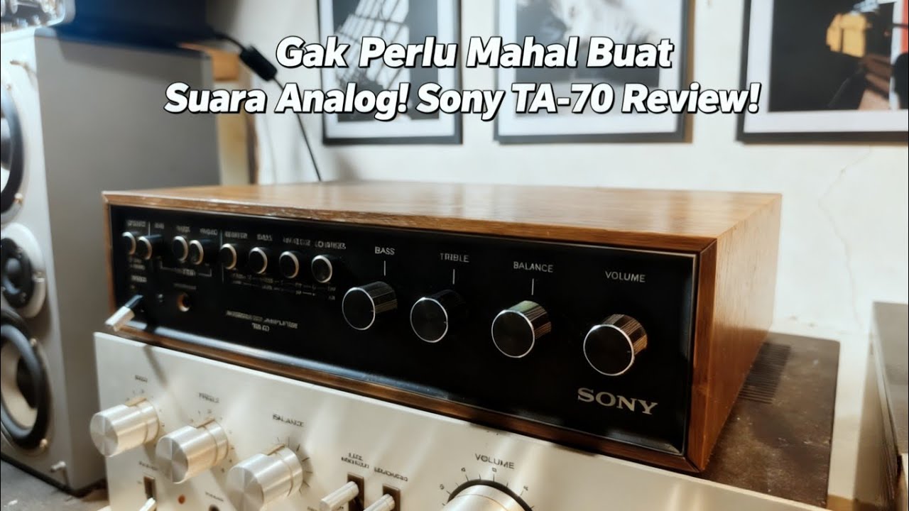 power amplifier usia 50 tahun | SONY TA-70