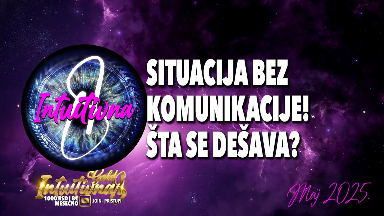 🌟SITUACIJA BEZ KOMUNIKACIJE! ŠTA SE DEŠAVA?🌟 Tarot citanje 🔮 Grupno otvaranje @Intuitivna8 ​