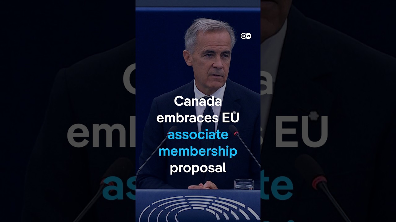 Canada's Carney outlines EU associate membership vision | DW News