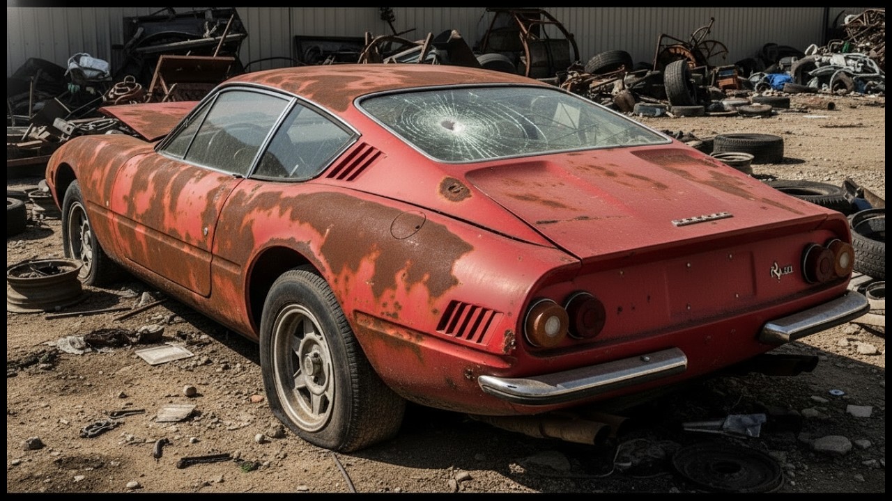 1972 Ferrari 365 GTB/4 Daytona Restoration ASMR | From Neglected Exotic to V12 Icon