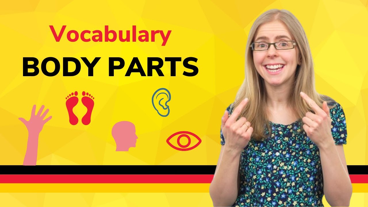 🌍 Day 54.3. Vocabulary: Body parts -  *German to Go*